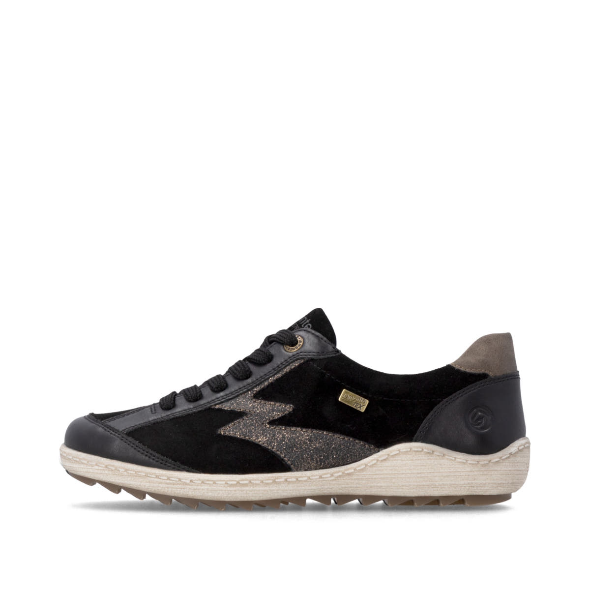 Remonte Damen Schnürschuhe - Schwarz