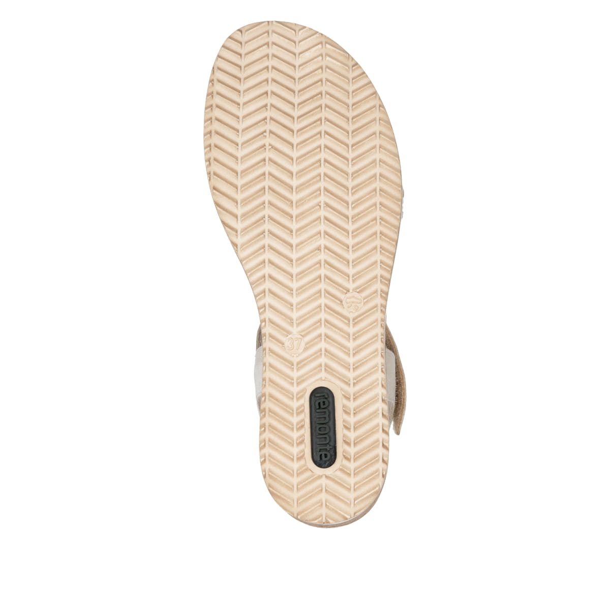 Remonte Damen Keilsandaletten - Metallic