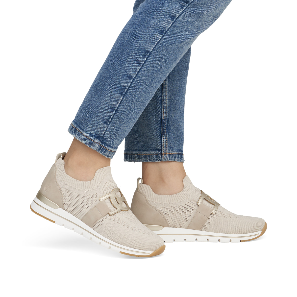 Remonte Damen Slipper - Beige