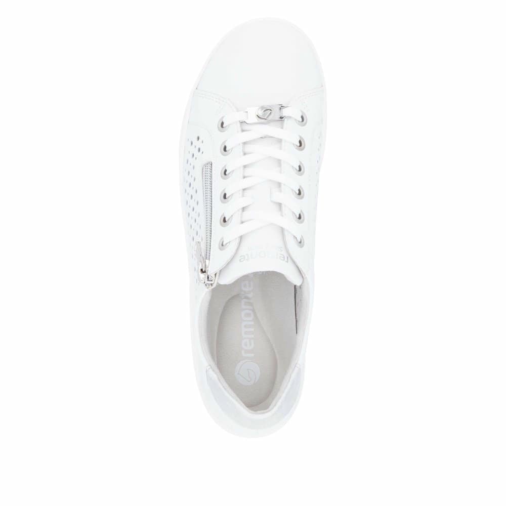 Remonte Damen Schnürschuhe - Weiss