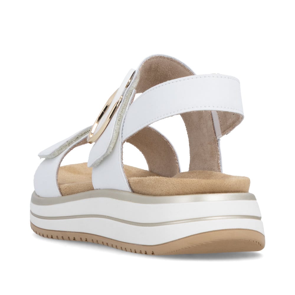 Remonte Damen Riemchensandalen - Weiss