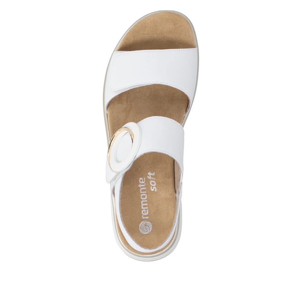 Remonte Damen Riemchensandalen - Weiss