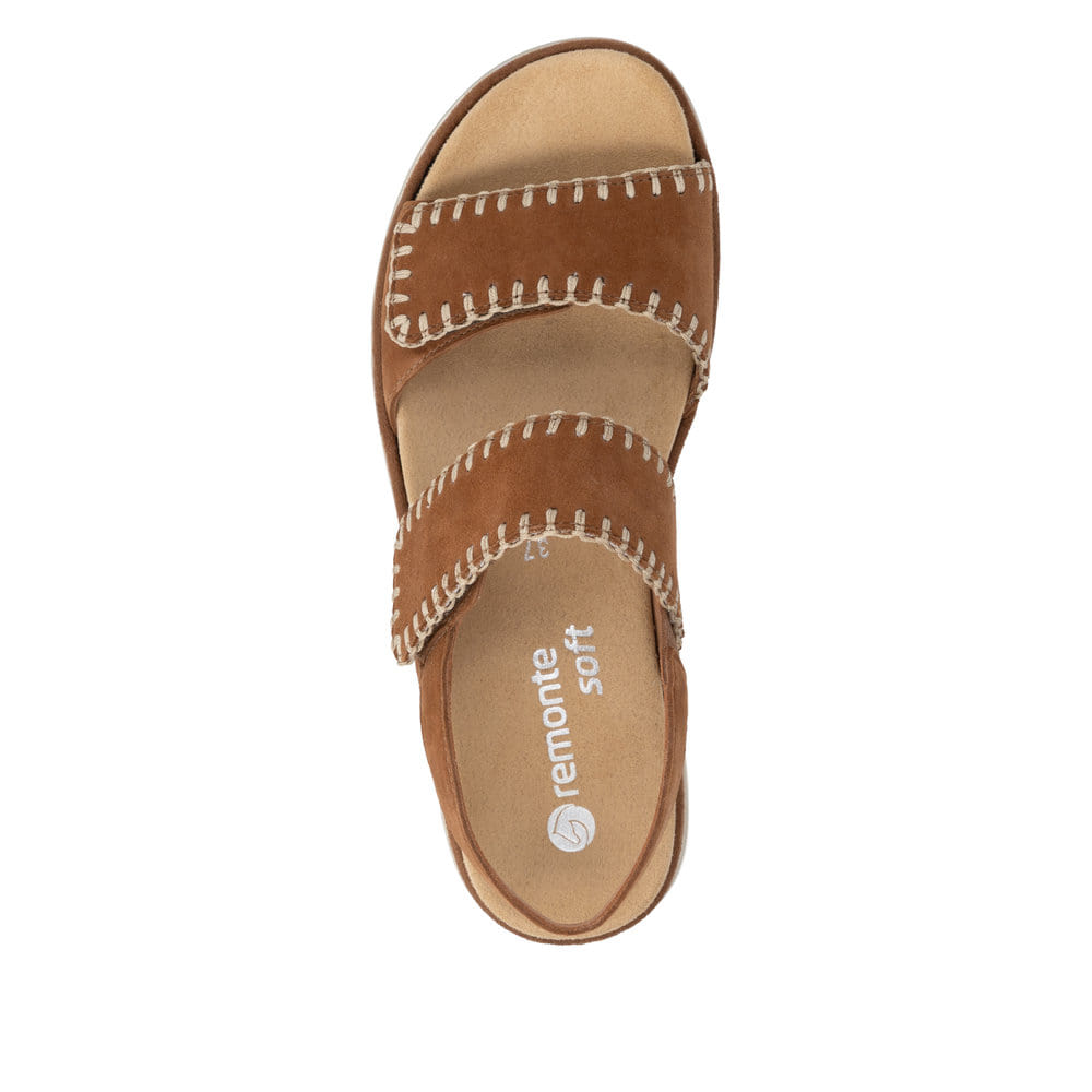 Remonte Damen Riemchensandalen - Braun