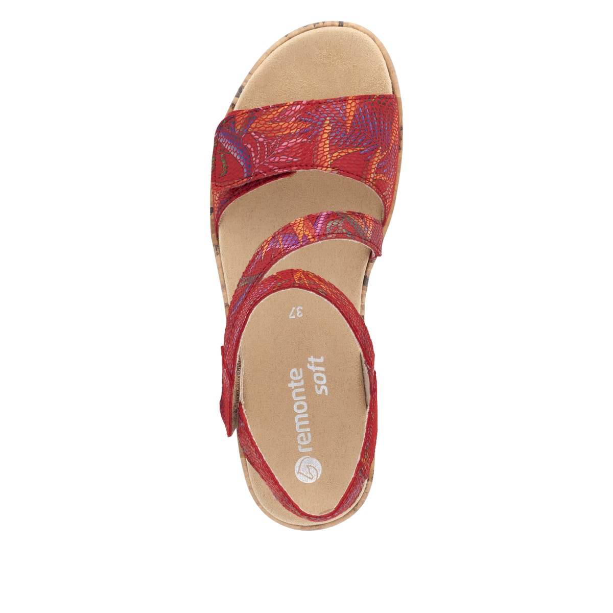 Remonte Damen Riemchensandalen - Rot