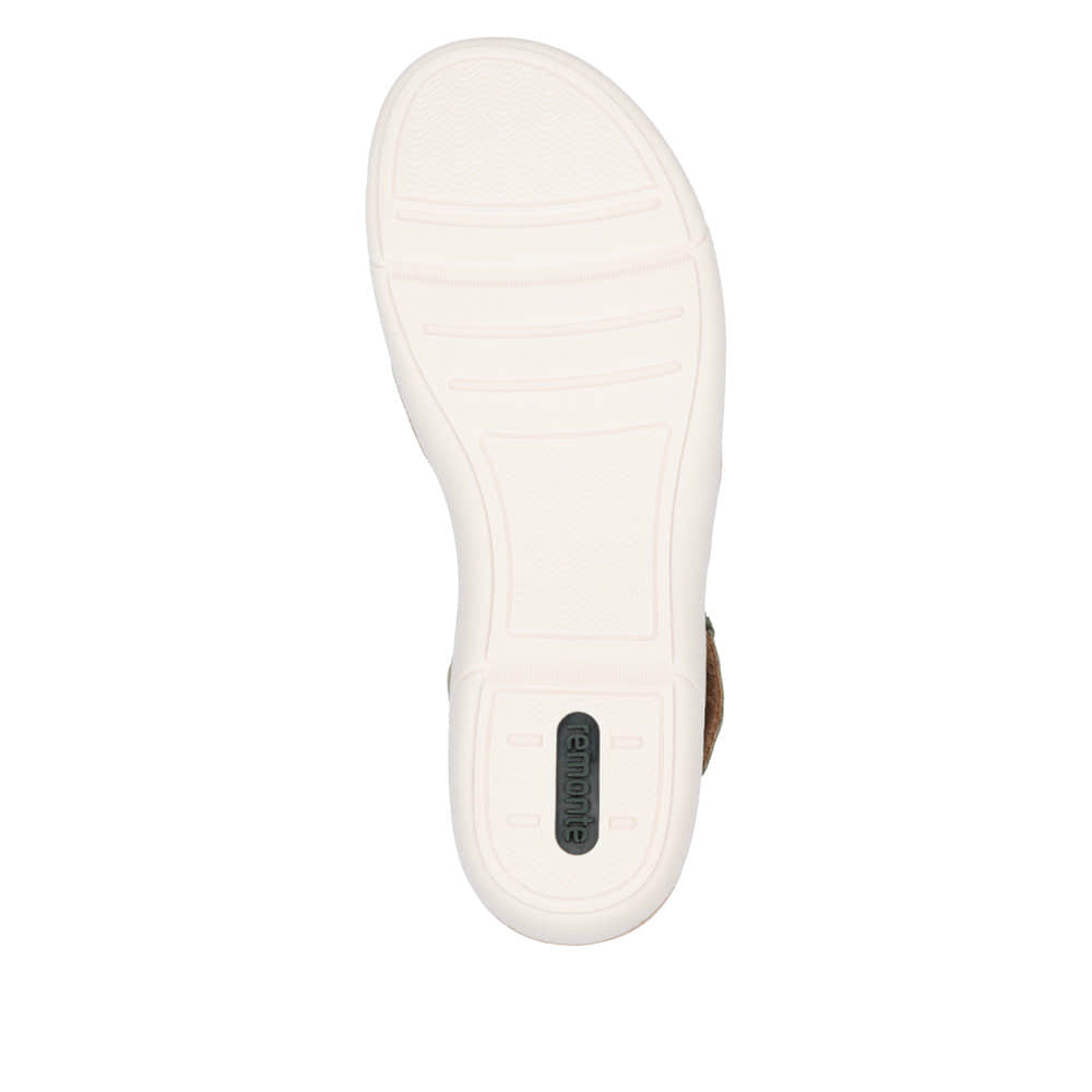 Remonte Damen Riemchensandalen - Grün