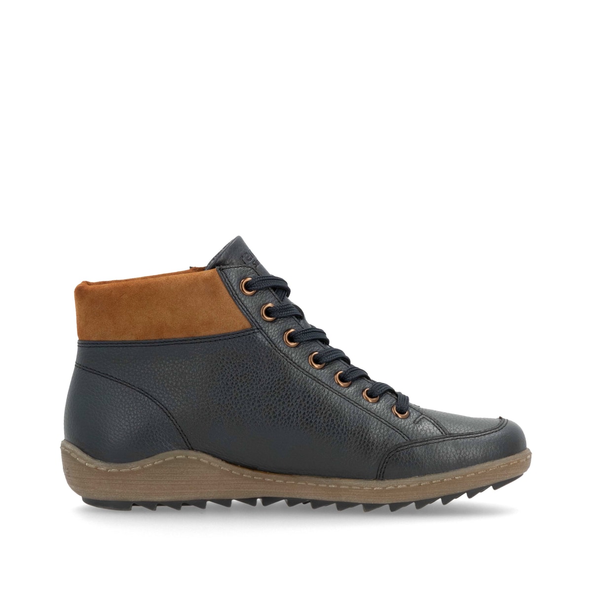 Remonte Damen Schnürstiefel - Blau