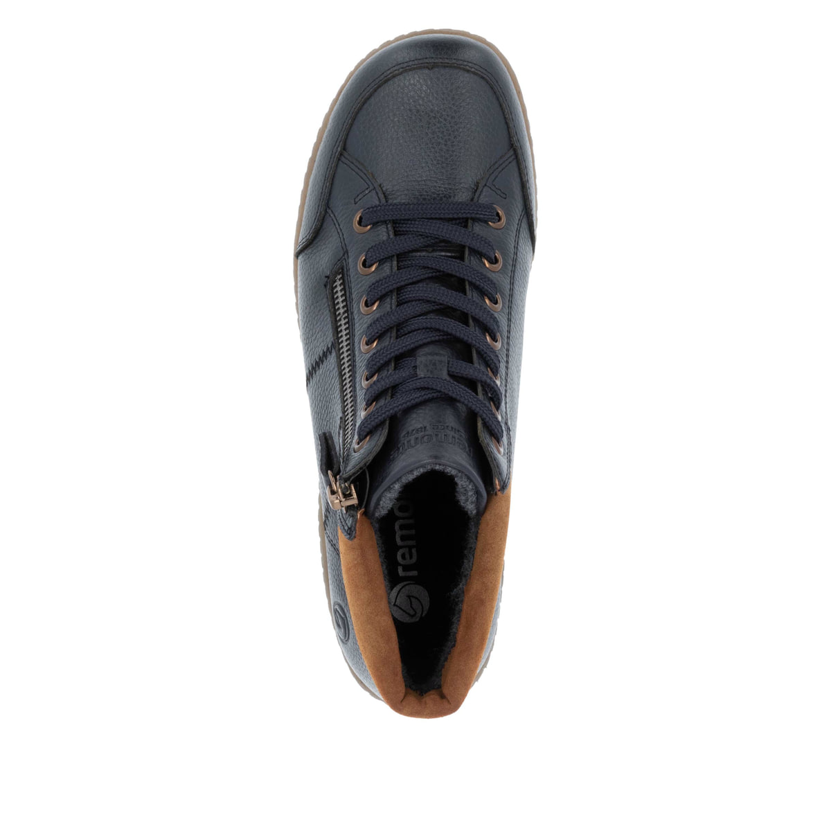 Remonte Damen Schnürstiefel - Blau