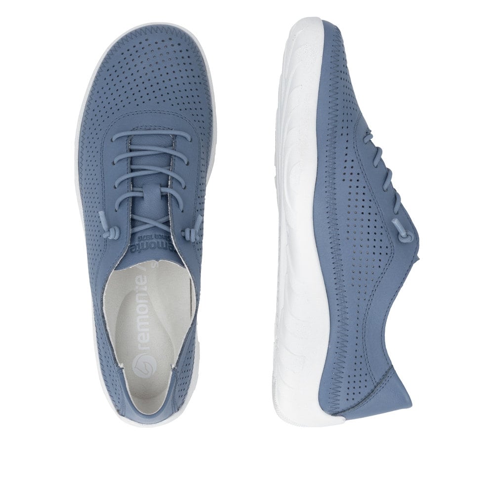 Remonte Damen Slipper - Blau