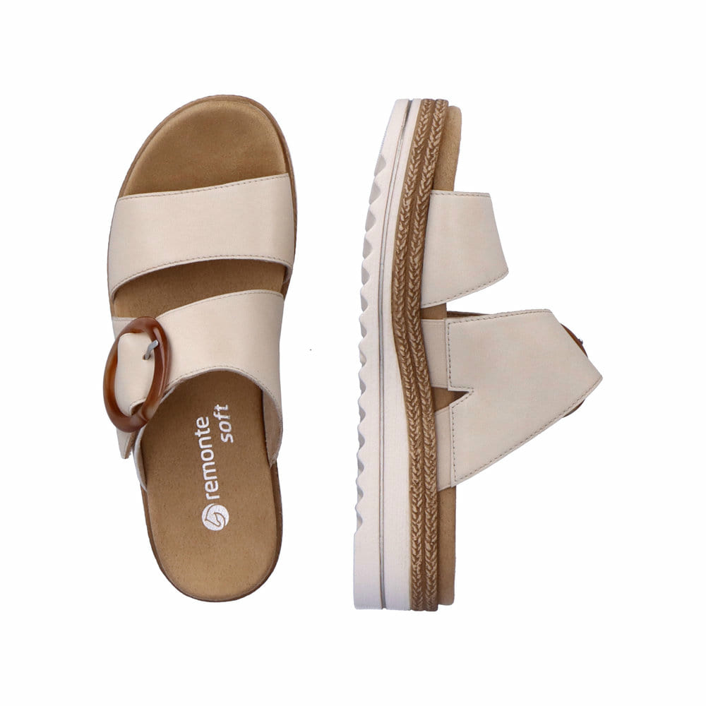 Remonte Damen Pantoletten - Beige