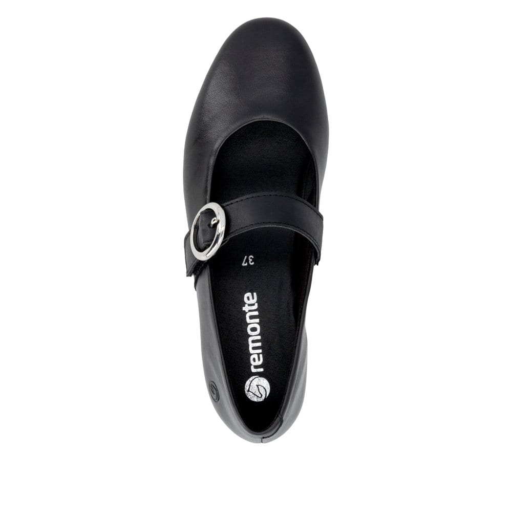 Remonte Damen Ballerinas - Schwarz