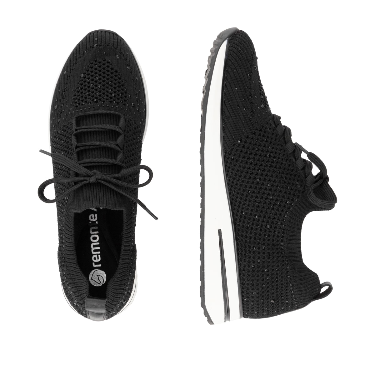 Remonte Damen Slipper - Schwarz