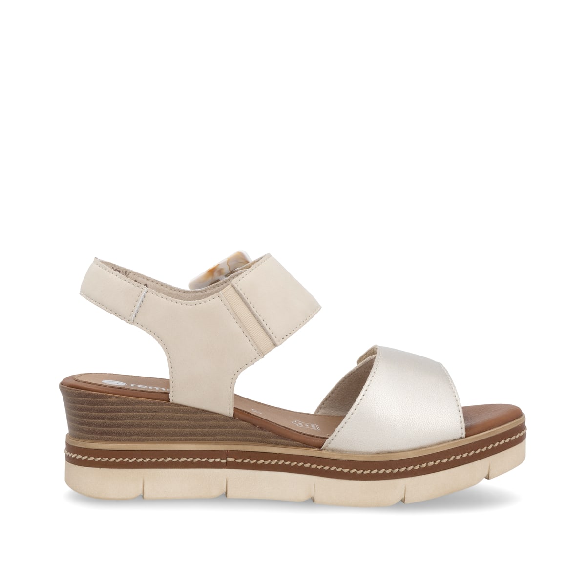 Remonte Damen Keilsandaletten - Beige