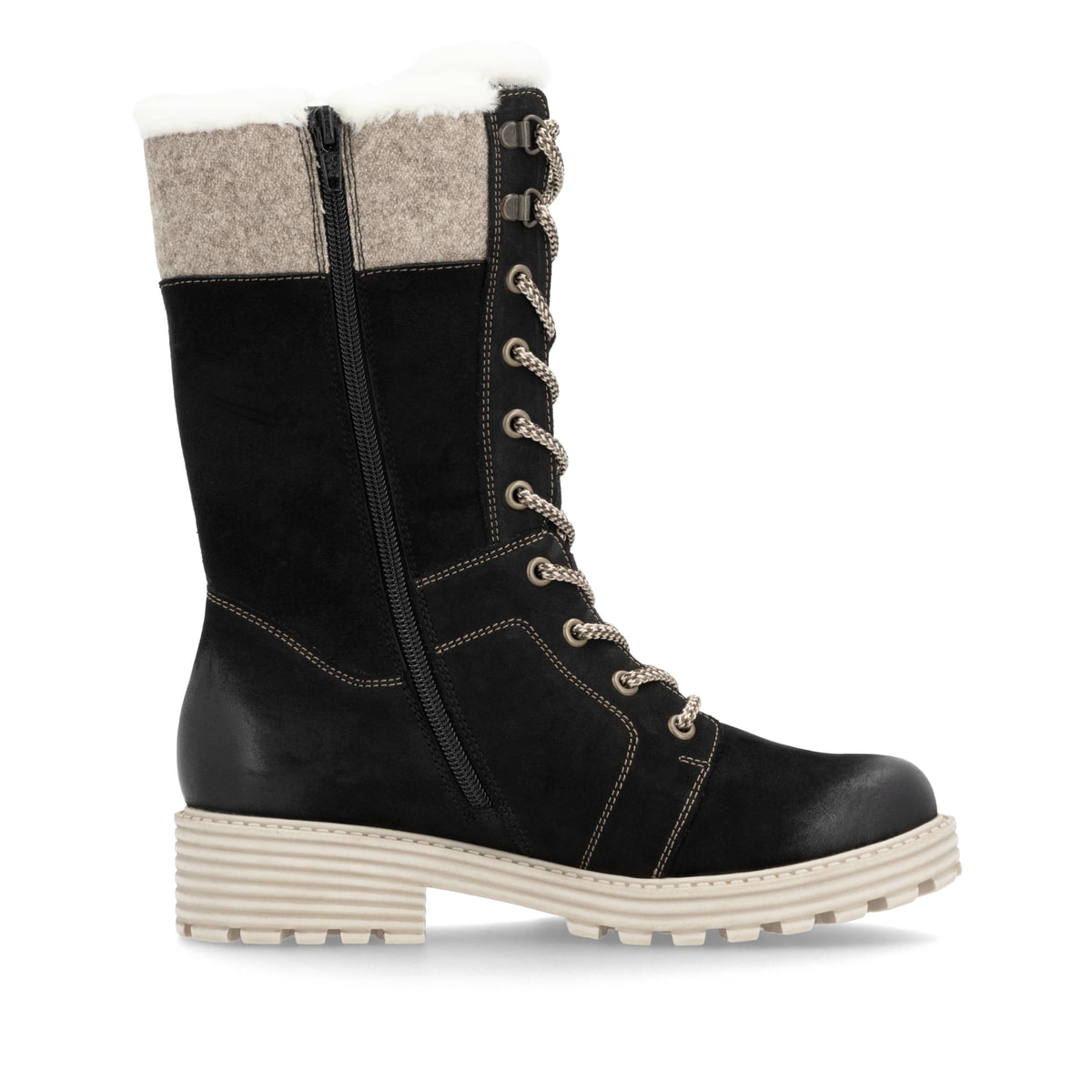 Remonte Damen Hochschaftstiefel - Schwarz