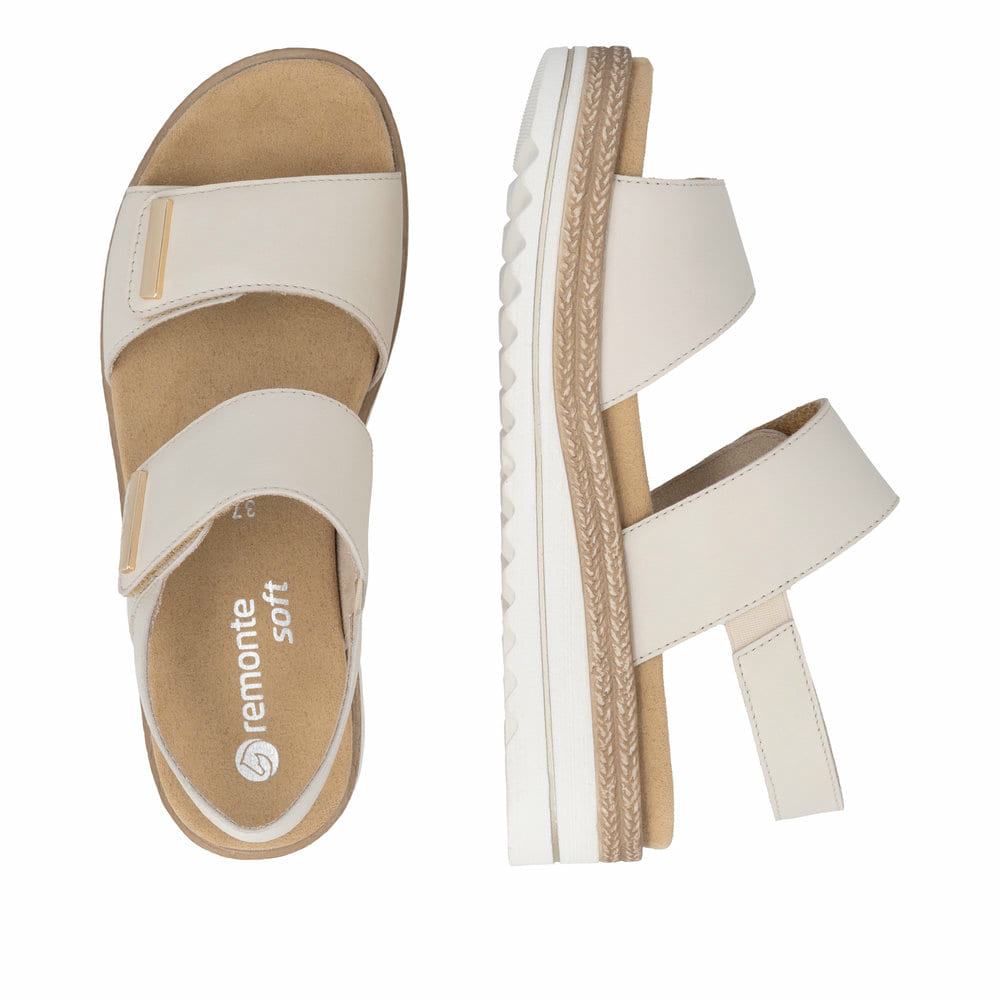 Remonte Damen Keilsandaletten - Beige