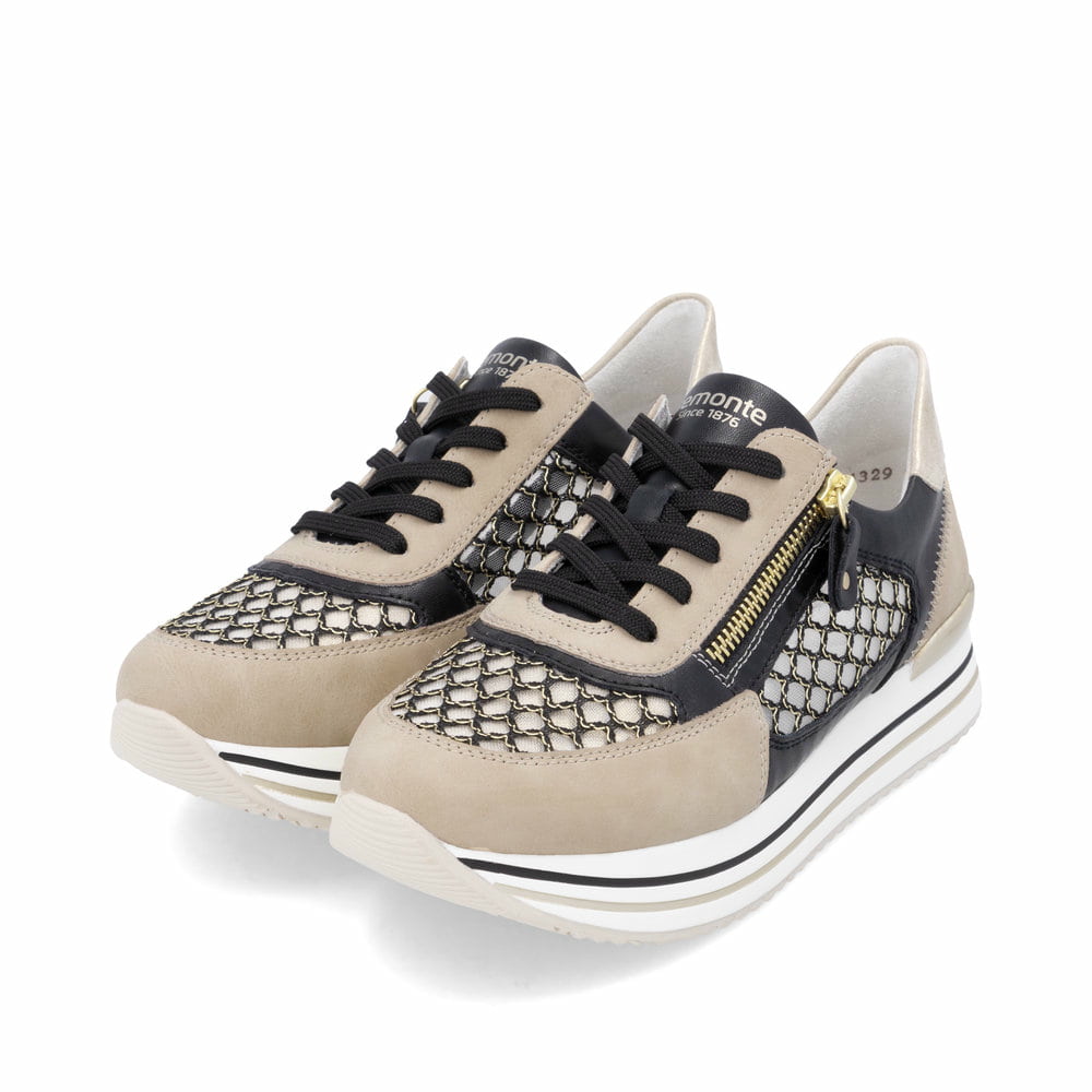 Remonte Damen Sneaker - Schwarz