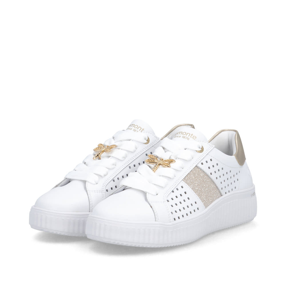 Remonte Damen Schnürschuhe - Weiss