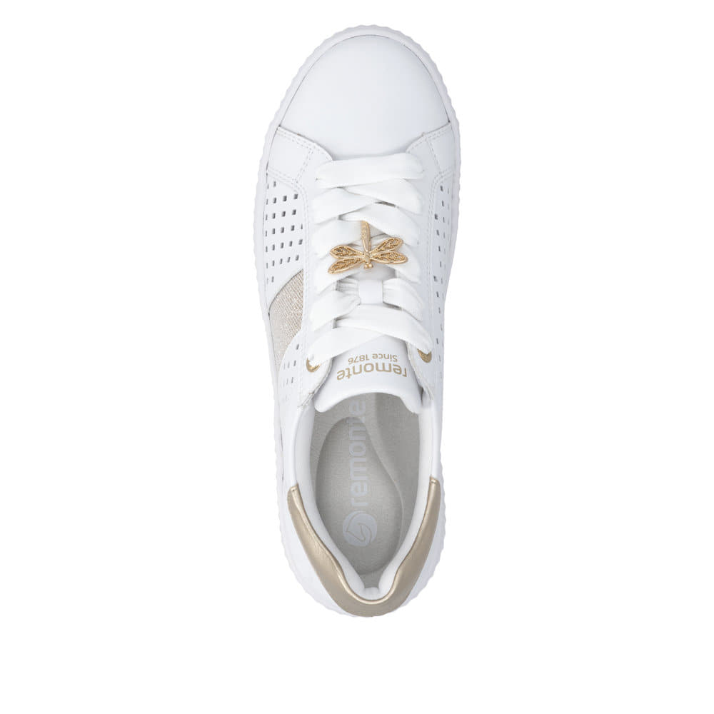 Remonte Damen Schnürschuhe - Weiss