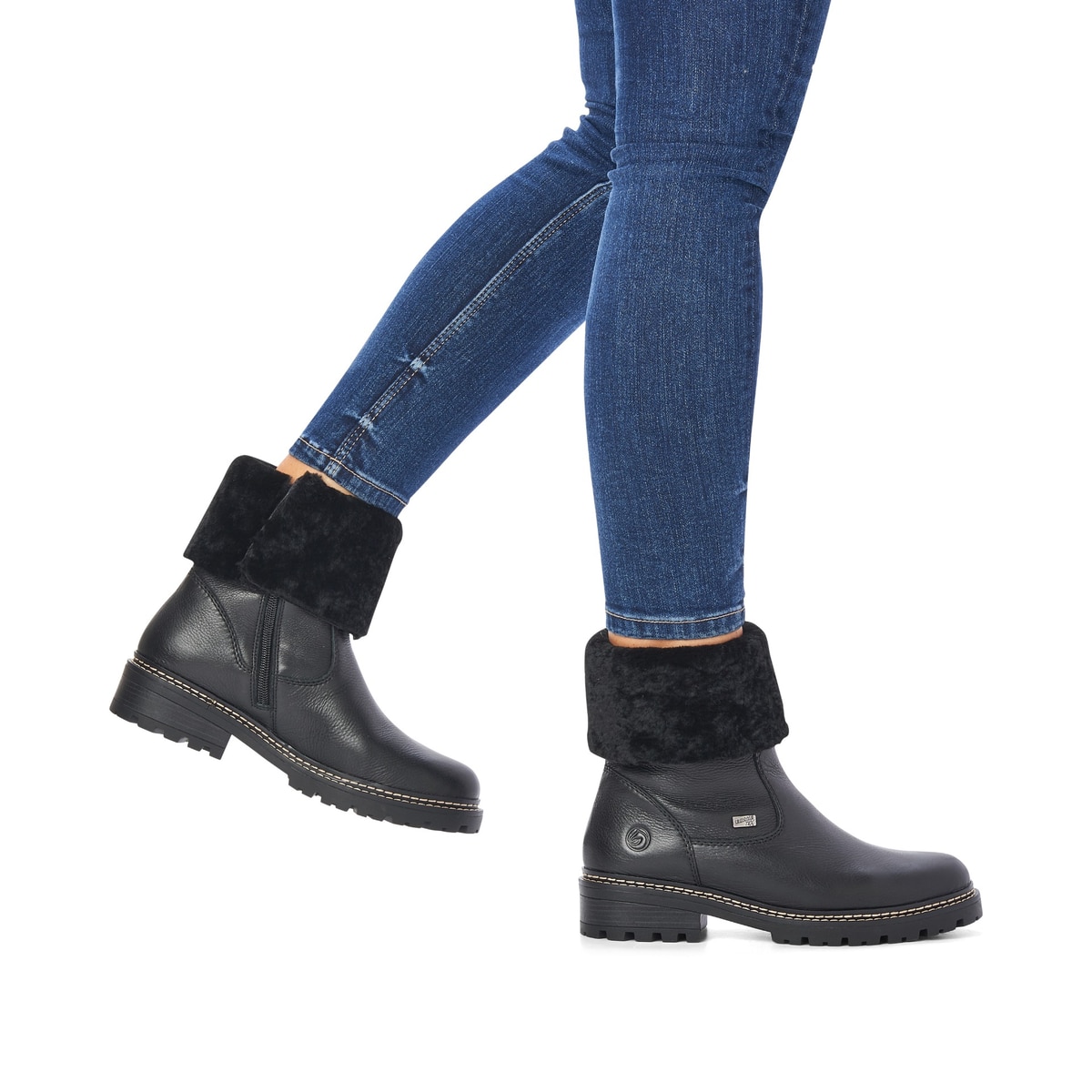 Remonte Damen Kurzstiefel - Schwarz