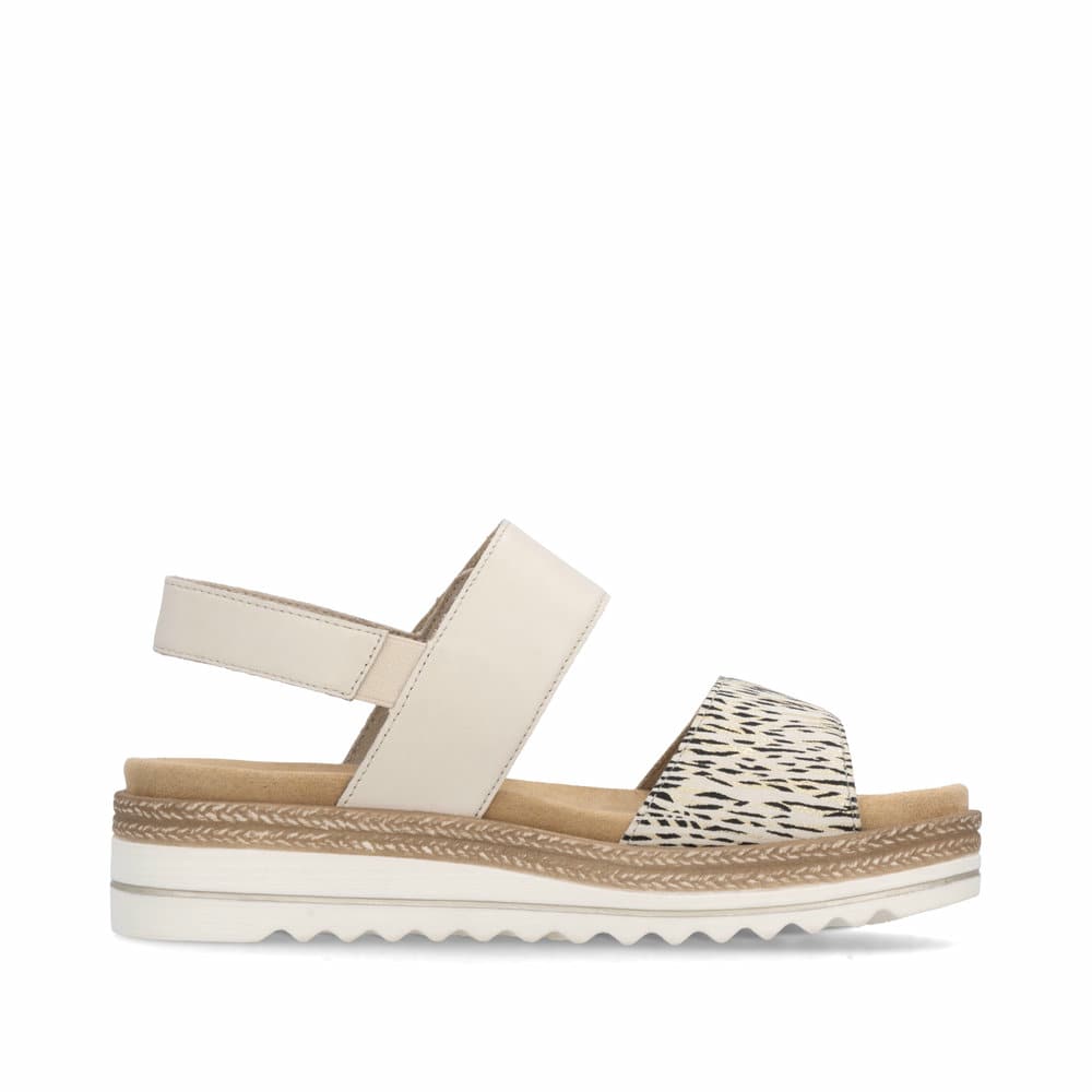 Remonte Damen Keilsandaletten - Beige