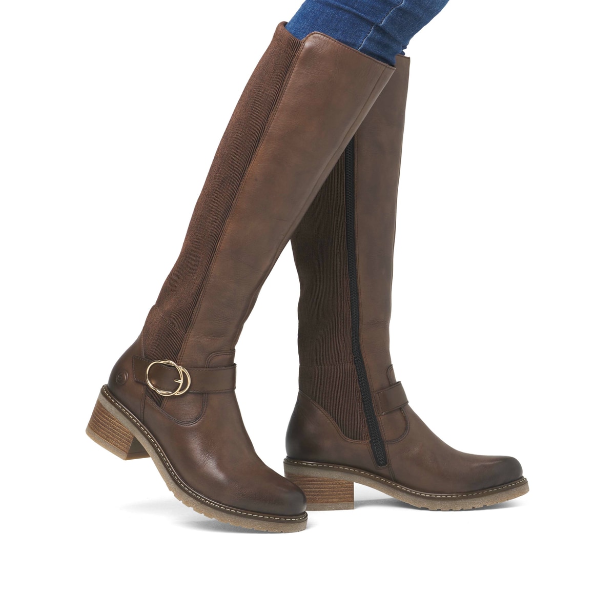 Remonte Damen Hochschaftstiefel - Braun