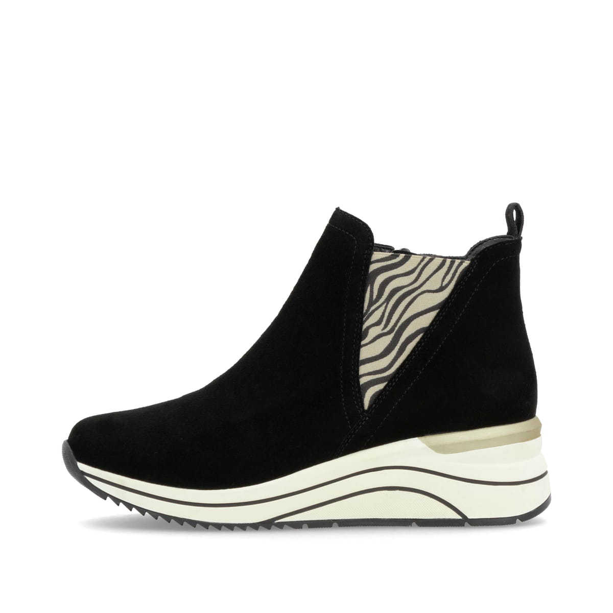 Remonte Damen Chelsea Boots - Schwarz