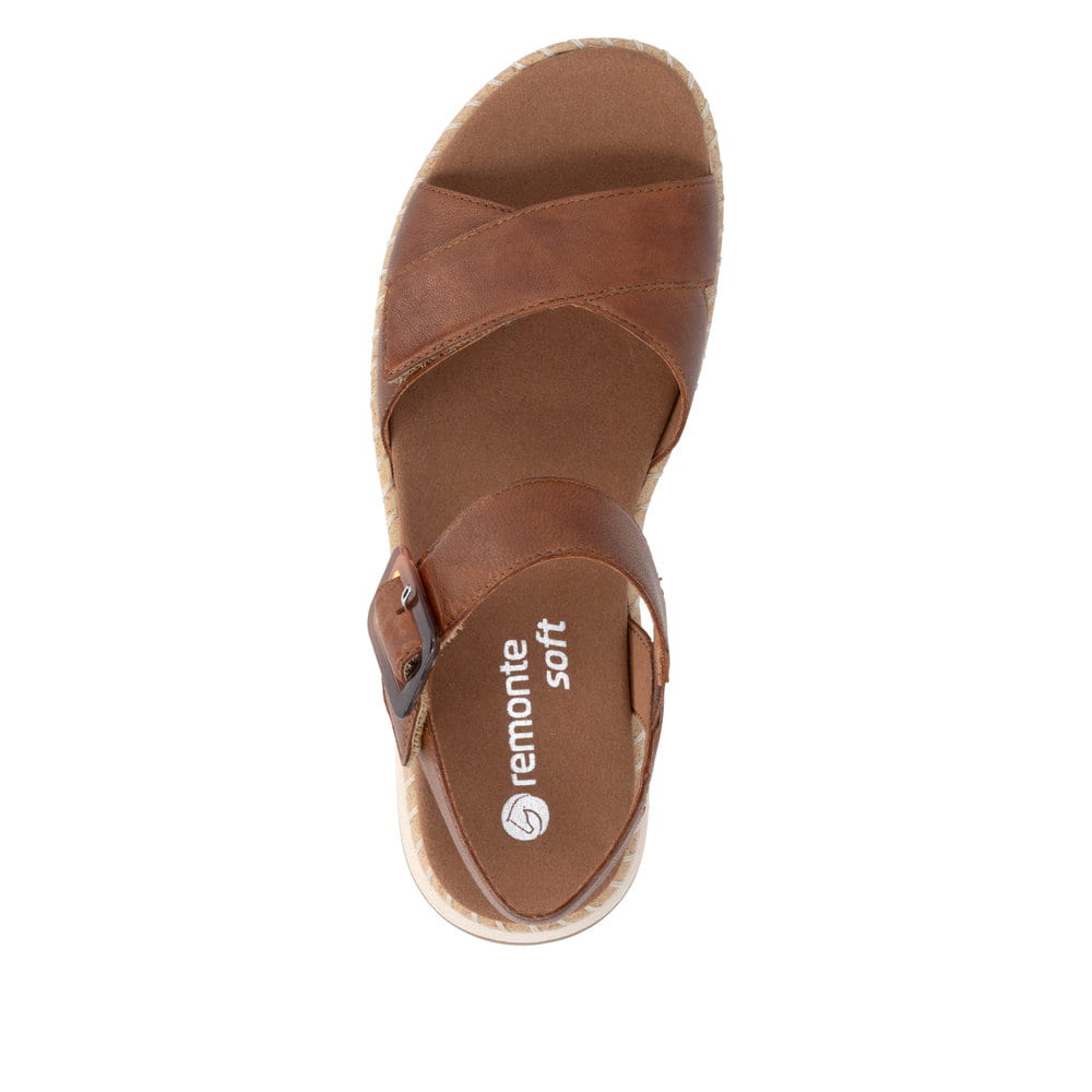 Remonte Damen Riemchensandalen - Braun