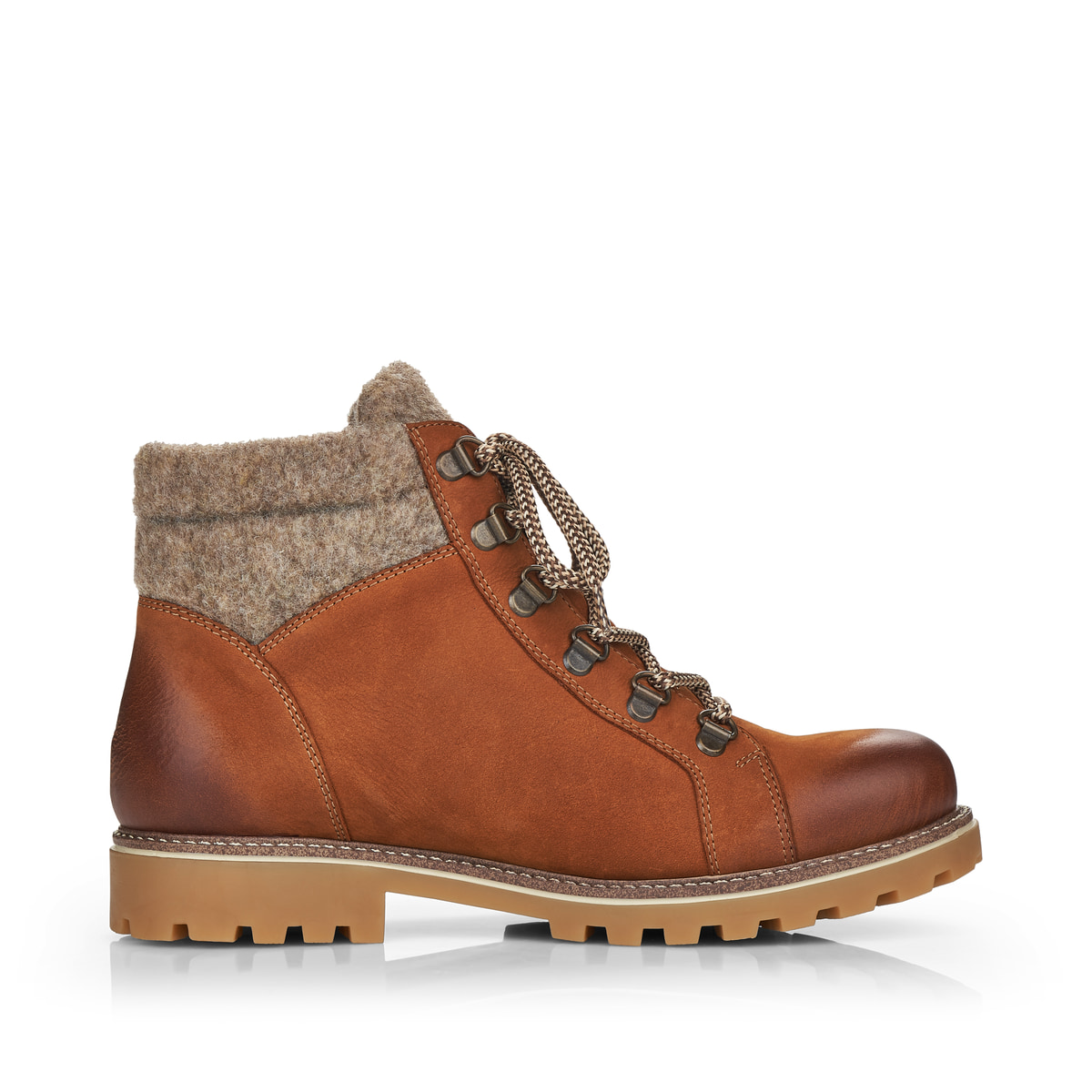 Remonte Damen Schnürstiefel - Braun