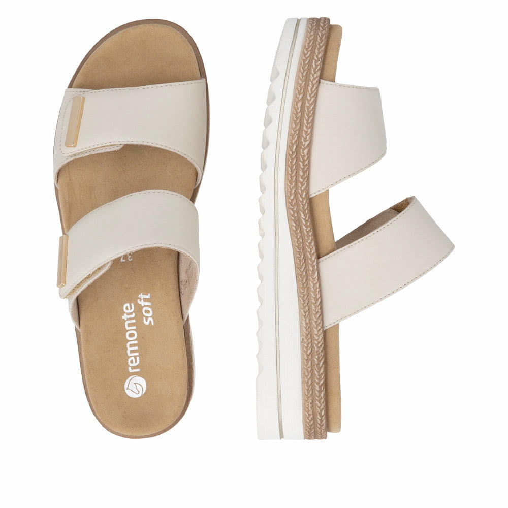 Remonte Damen Pantoletten - Beige