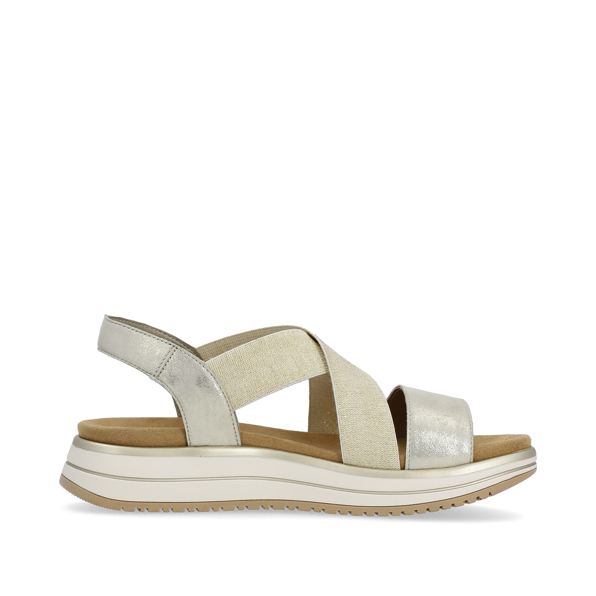 Remonte Damen Riemchensandalen - Gold