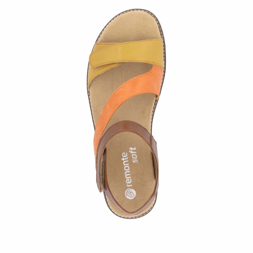 Remonte Damen Riemchensandalen - Braun