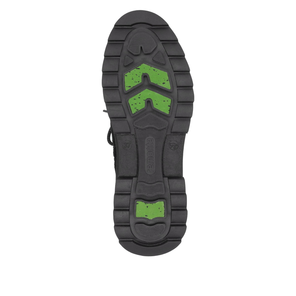 Remonte Damen Schnürstiefel - Schwarz