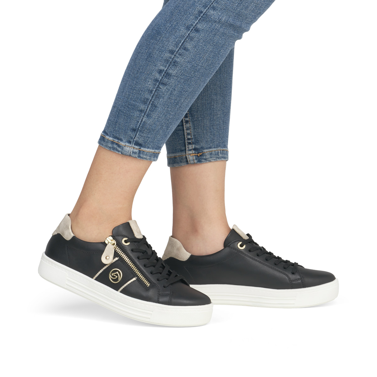 Remonte Damen Sneaker - Schwarz