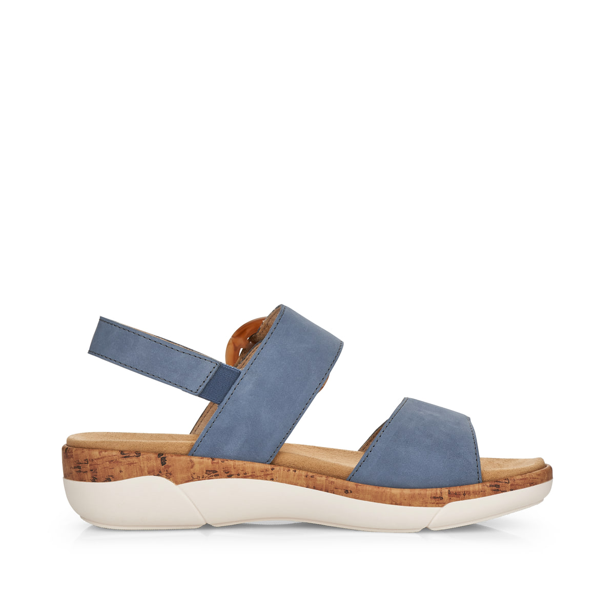 Remonte Damen Riemchensandalen - Blau