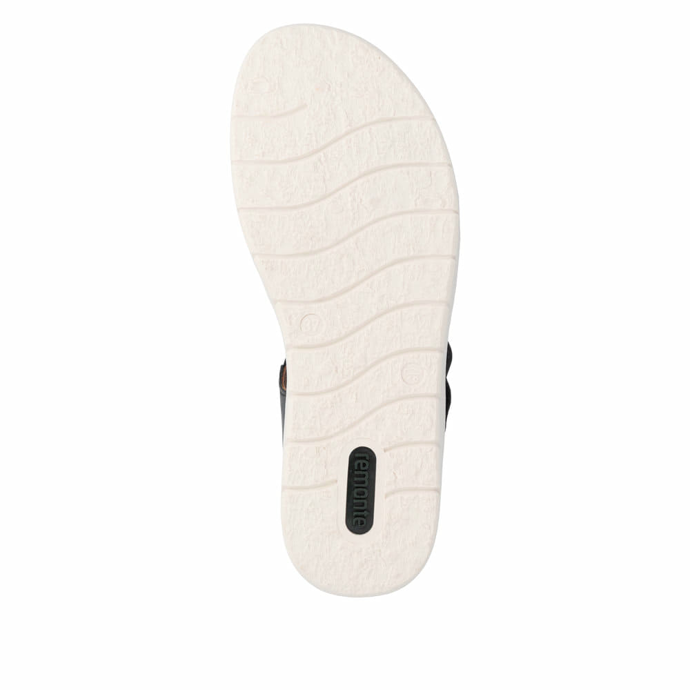 Remonte Damen Riemchensandalen - Schwarz