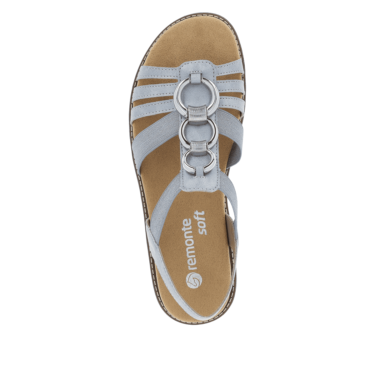 Remonte Damen Riemchensandalen - Blau