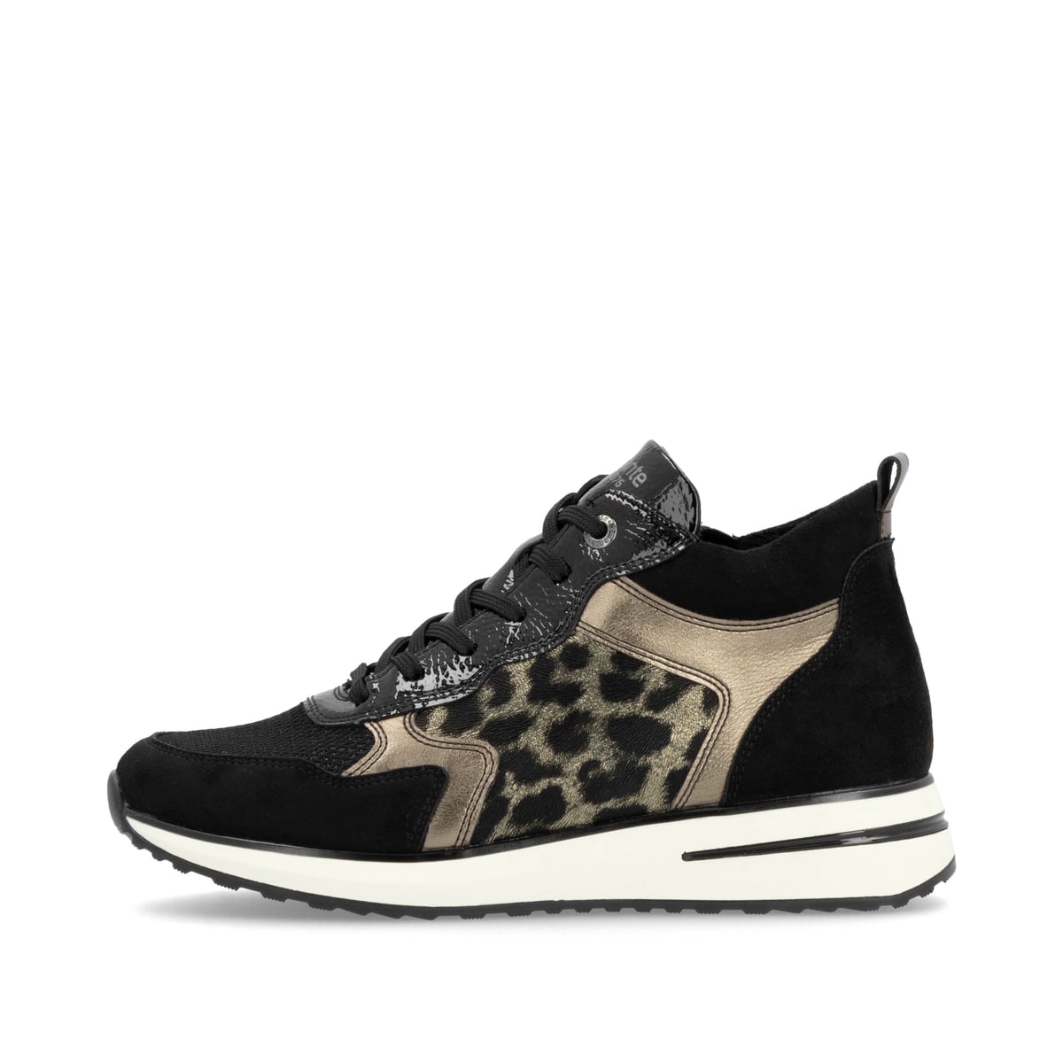 Remonte Damen Schnürstiefel - Schwarz