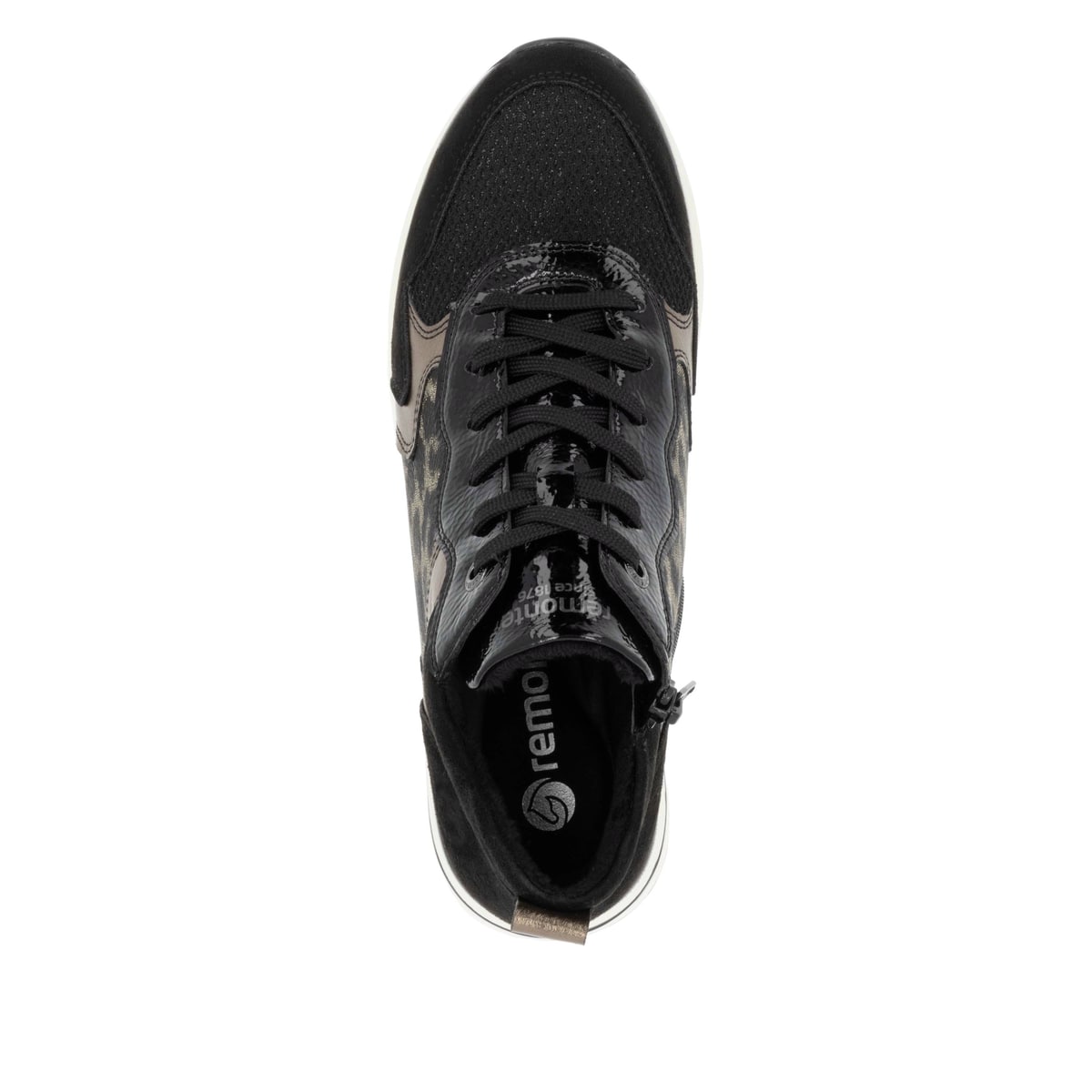 Remonte Damen Schnürstiefel - Schwarz