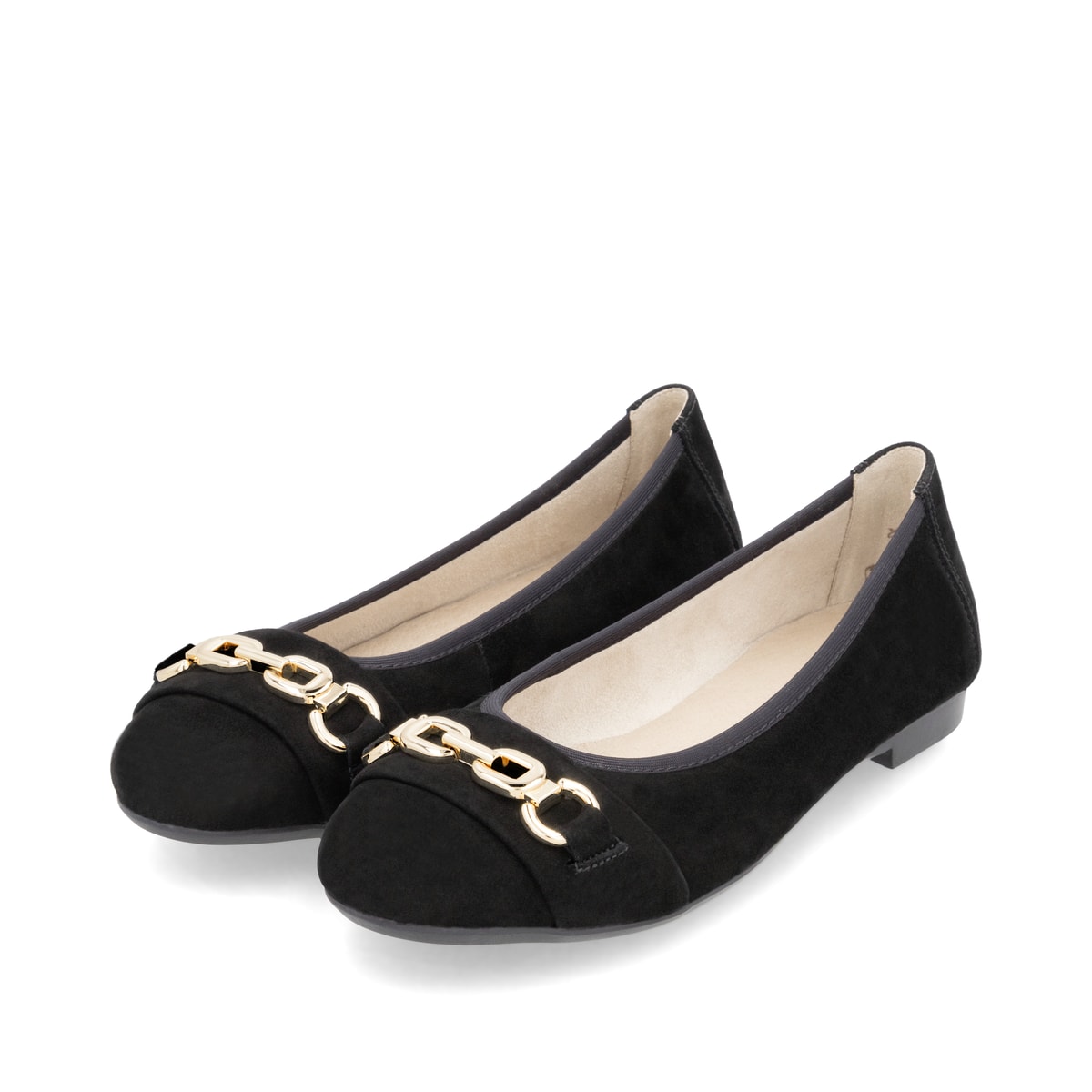 Remonte Damen Ballerinas - Schwarz