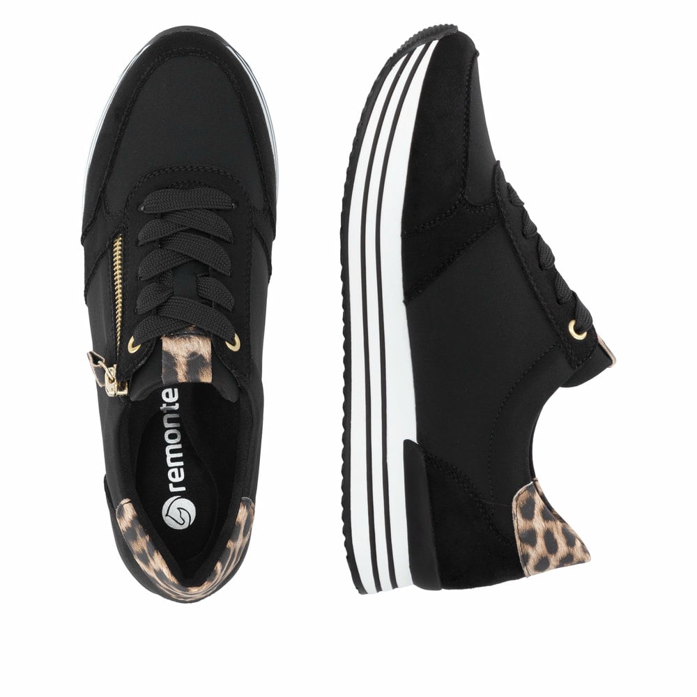Remonte Damen Sneaker - Schwarz