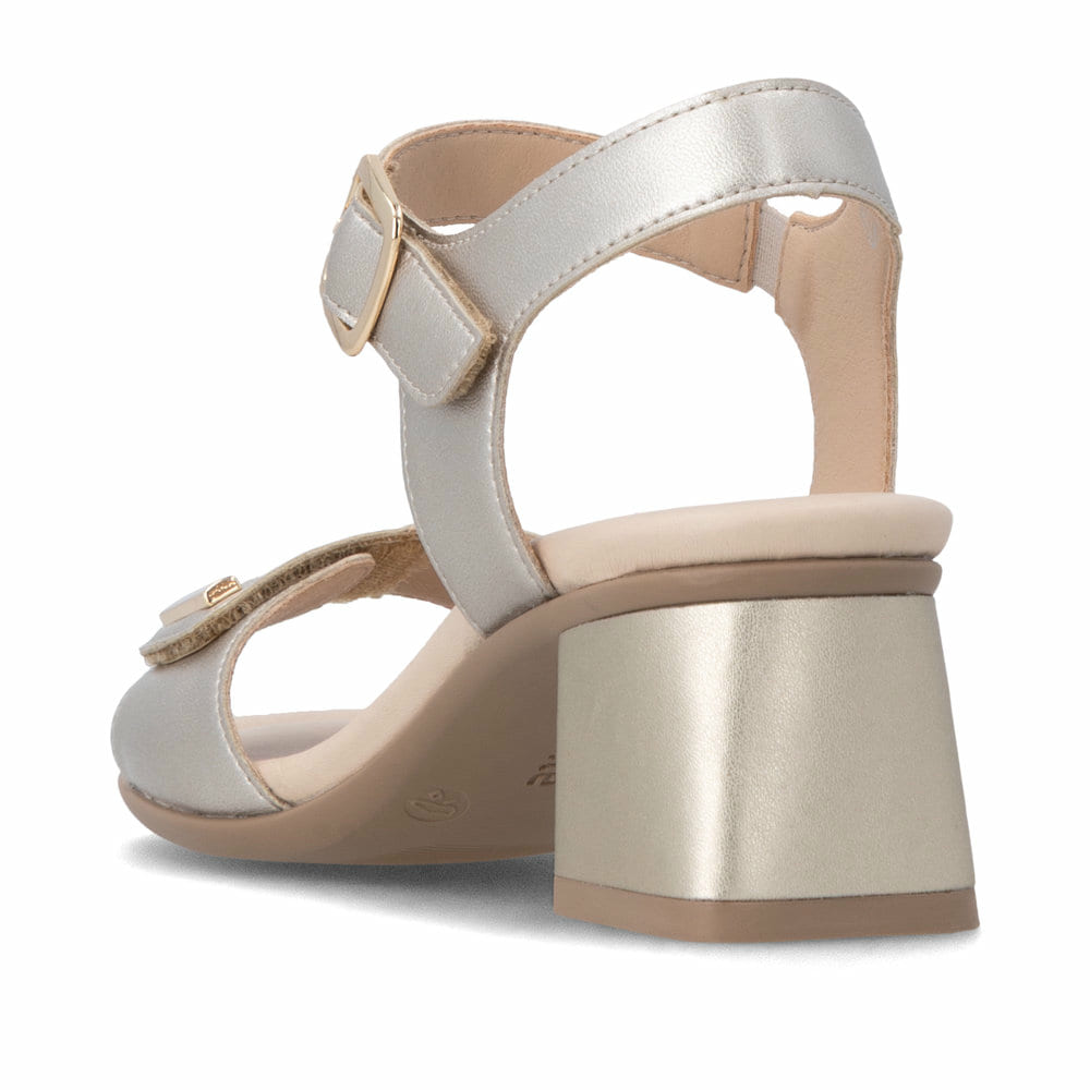 Remonte Damen Riemchensandaletten - Gold
