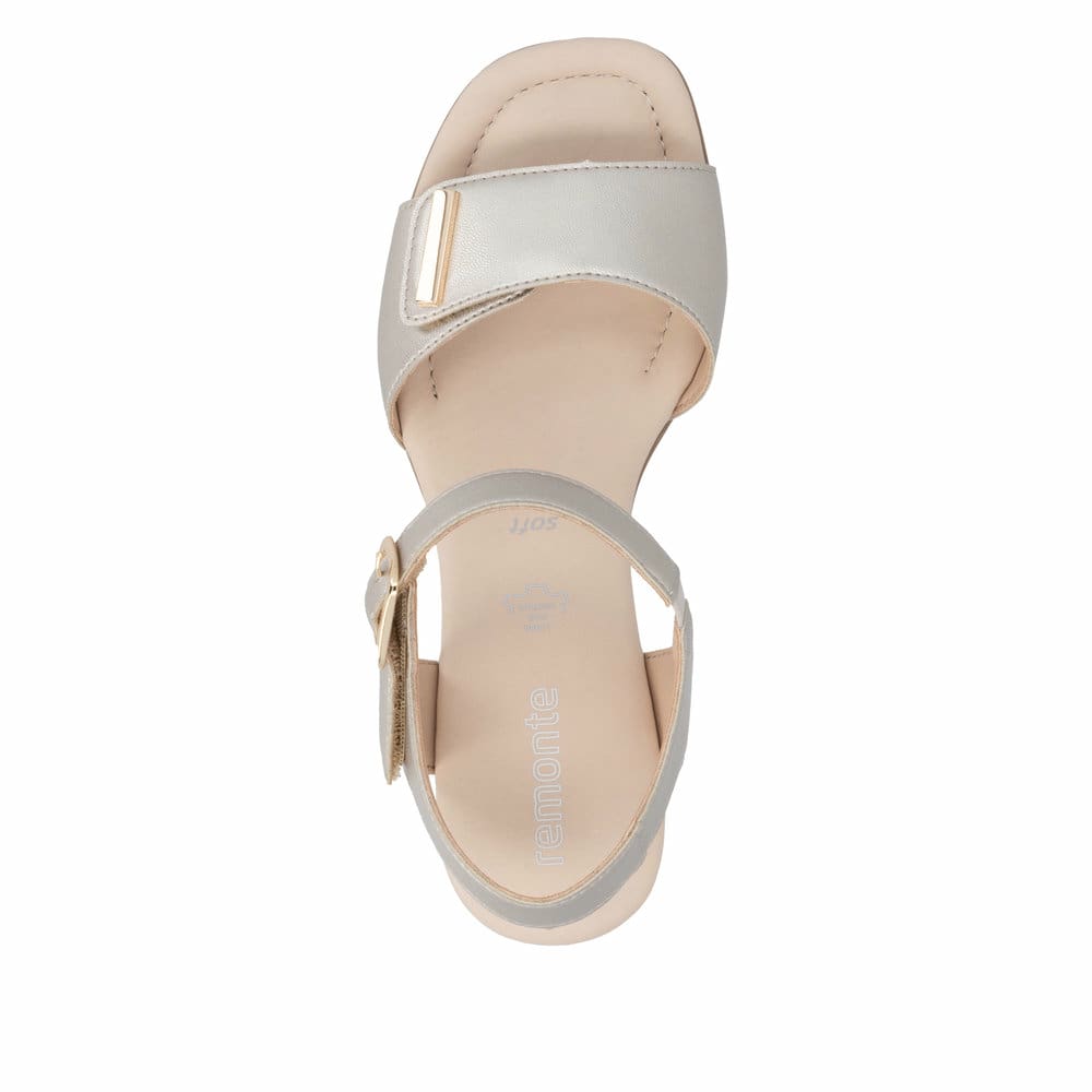 Remonte Damen Riemchensandaletten - Gold