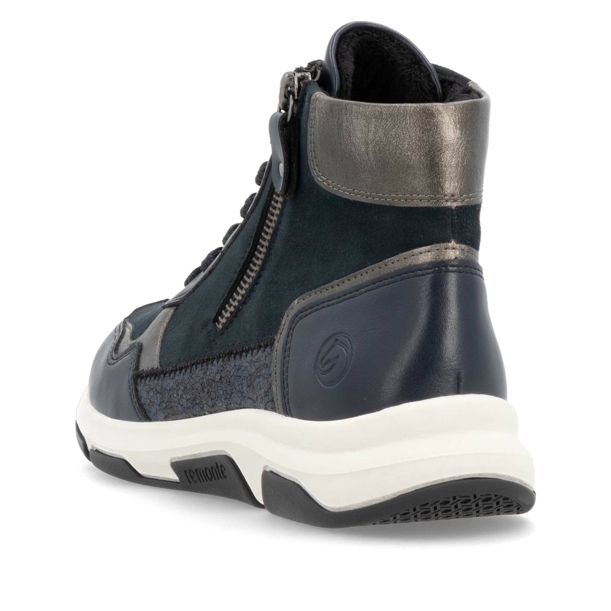 Remonte Damen Schnürstiefel - Blau