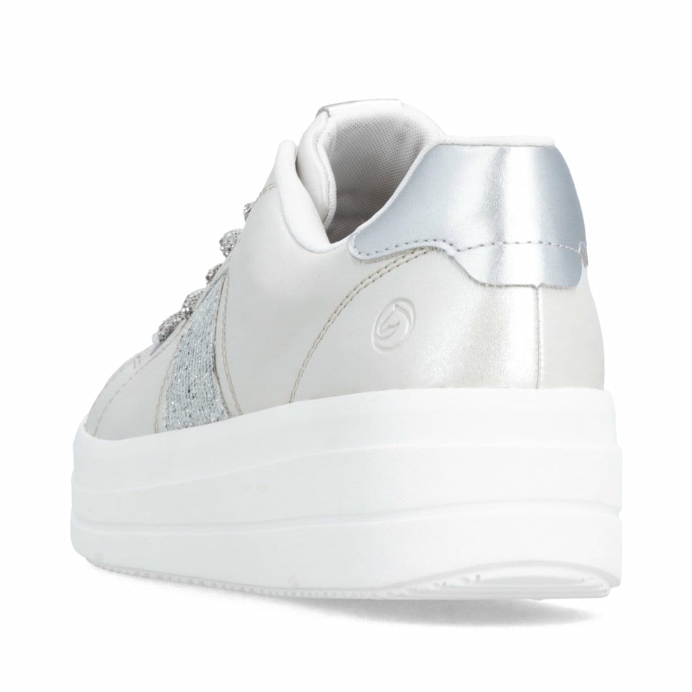 Remonte Damen Slipper - Silber/Platin