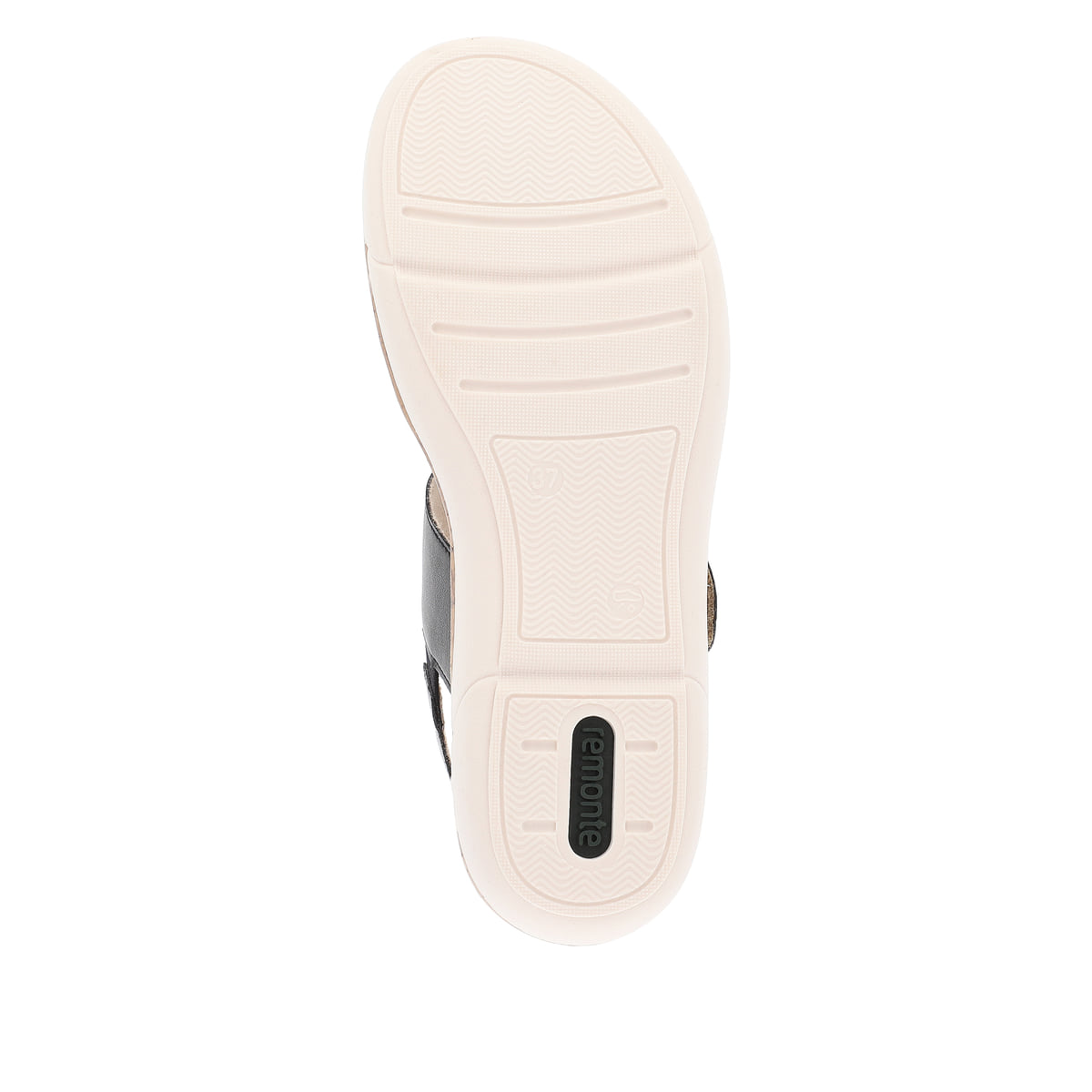 Remonte Damen Riemchensandalen - Schwarz