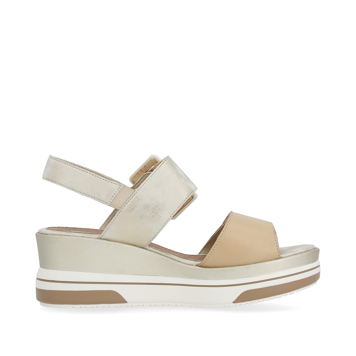 Remonte Damen Keilsandaletten - Beige