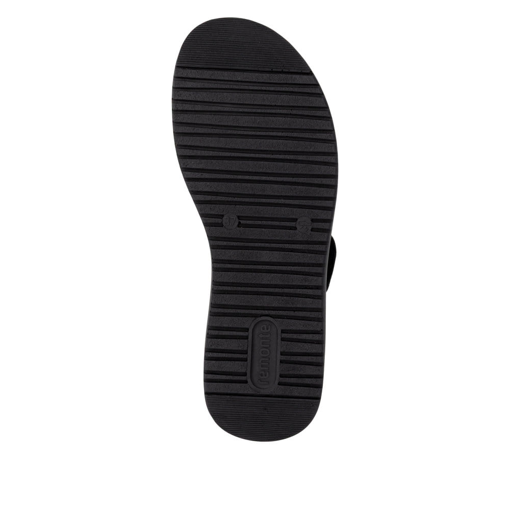Remonte Damen Riemchensandalen - Schwarz