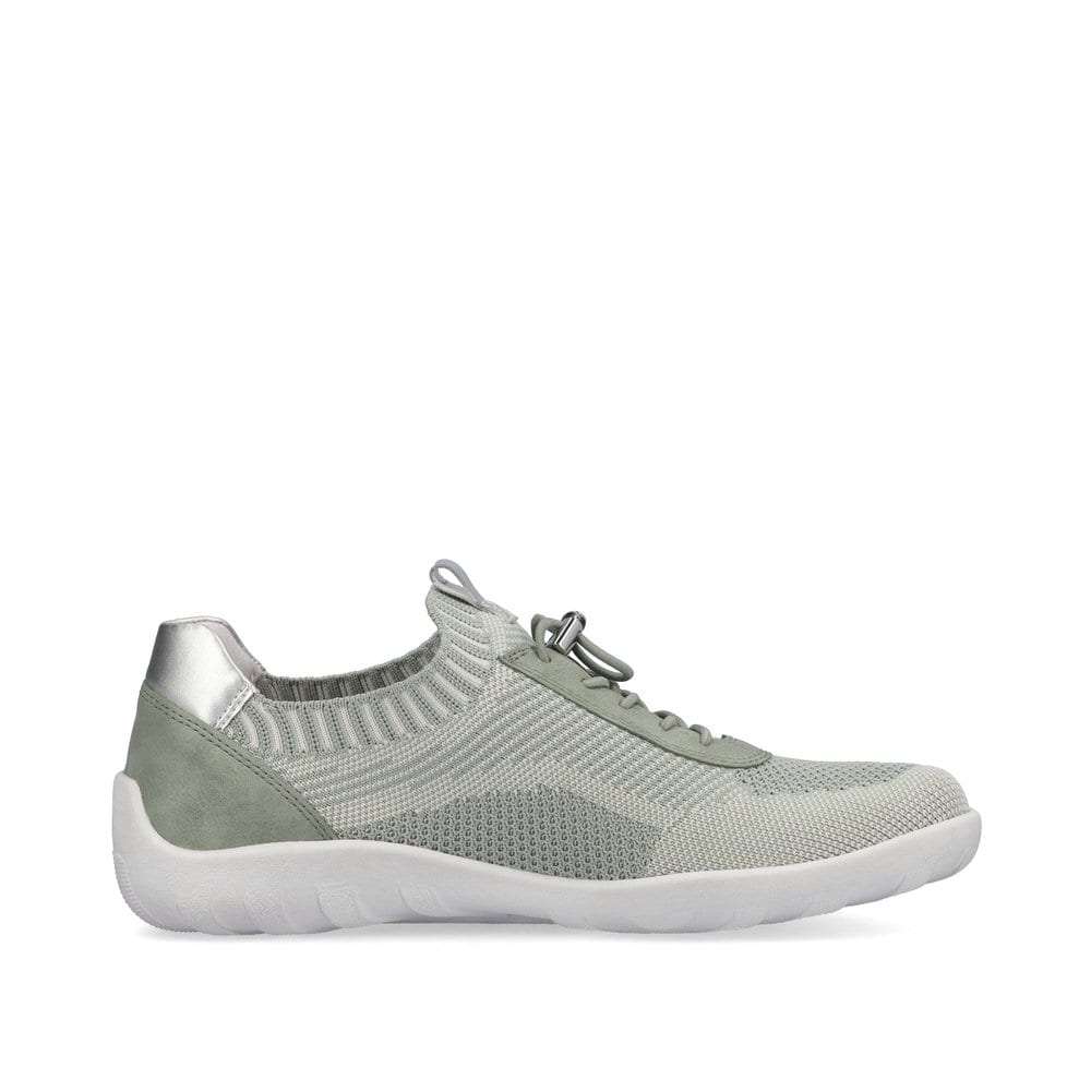 Remonte Damen Slipper - Grün