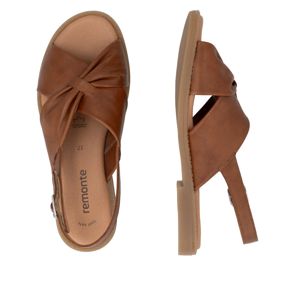 Remonte Damen Riemchensandalen - Braun