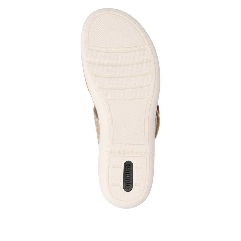 Remonte Damen Pantoletten - Metallic