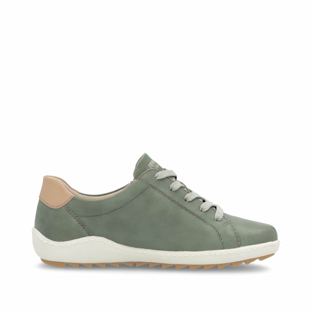 Remonte Damen Schnürschuhe - Grün